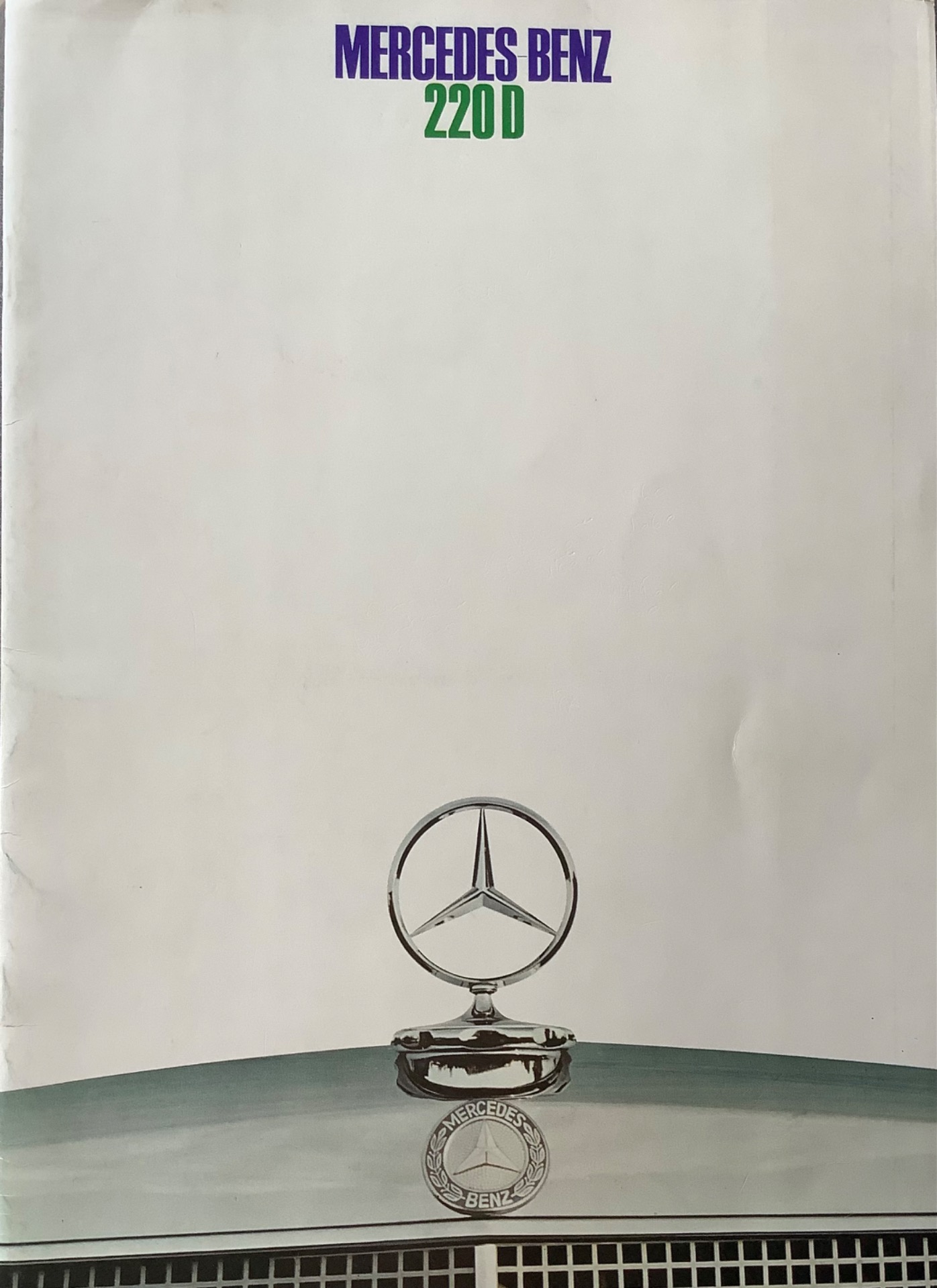 Documentation Mercedes d’époque - Collection personnelle