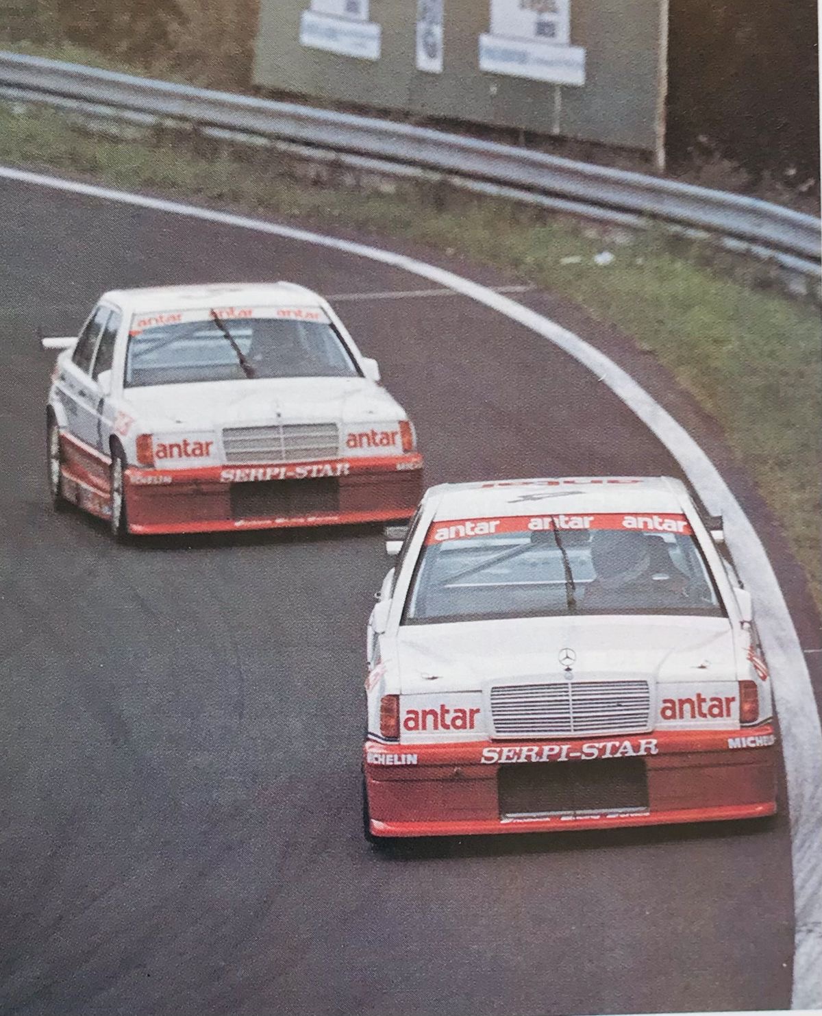 Le célèbre duo sur piste