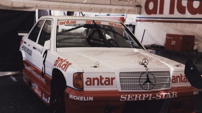 Dans les paddocks à Rouen Les Essarts