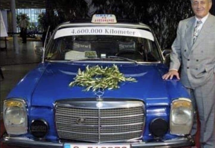 4 600 000 kilomètres : Une Mercedes c’est solide !