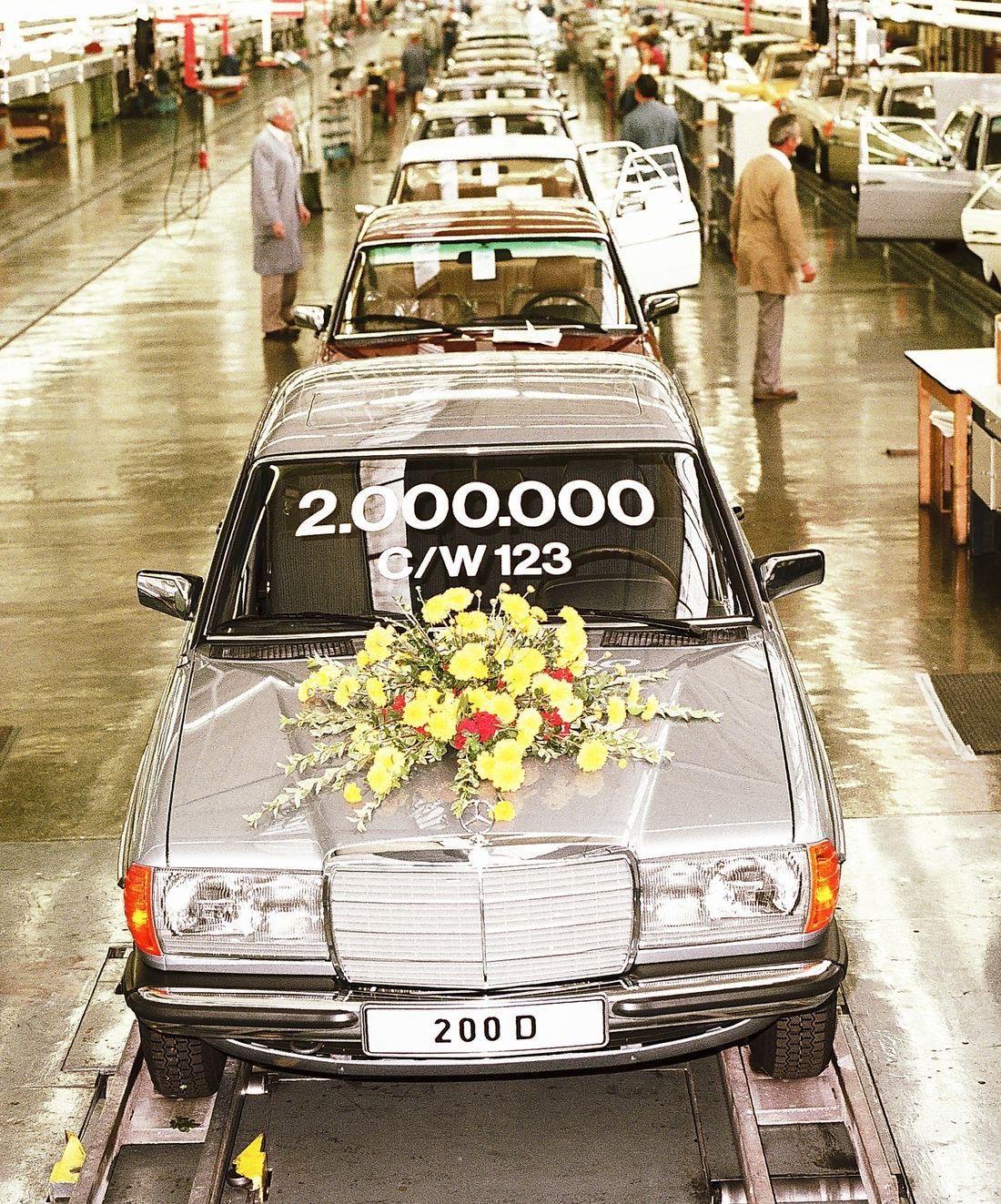 La 2 millionième Mercedes W123 : La Mercedes indestructible