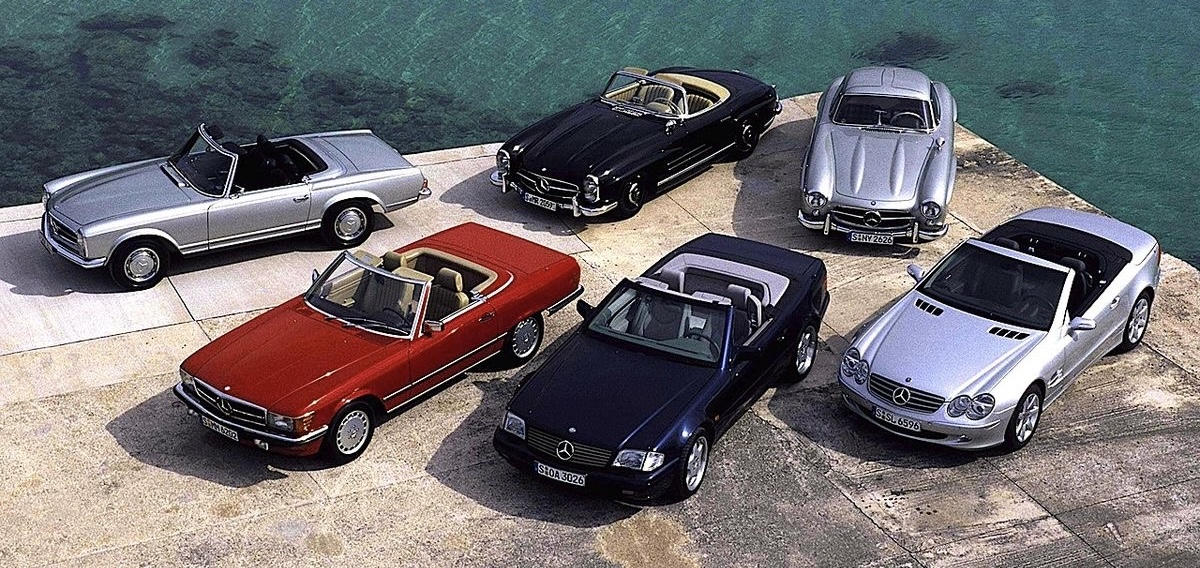 Les SL quels qu’ils soient ont toujours été un événement chez Mercedes