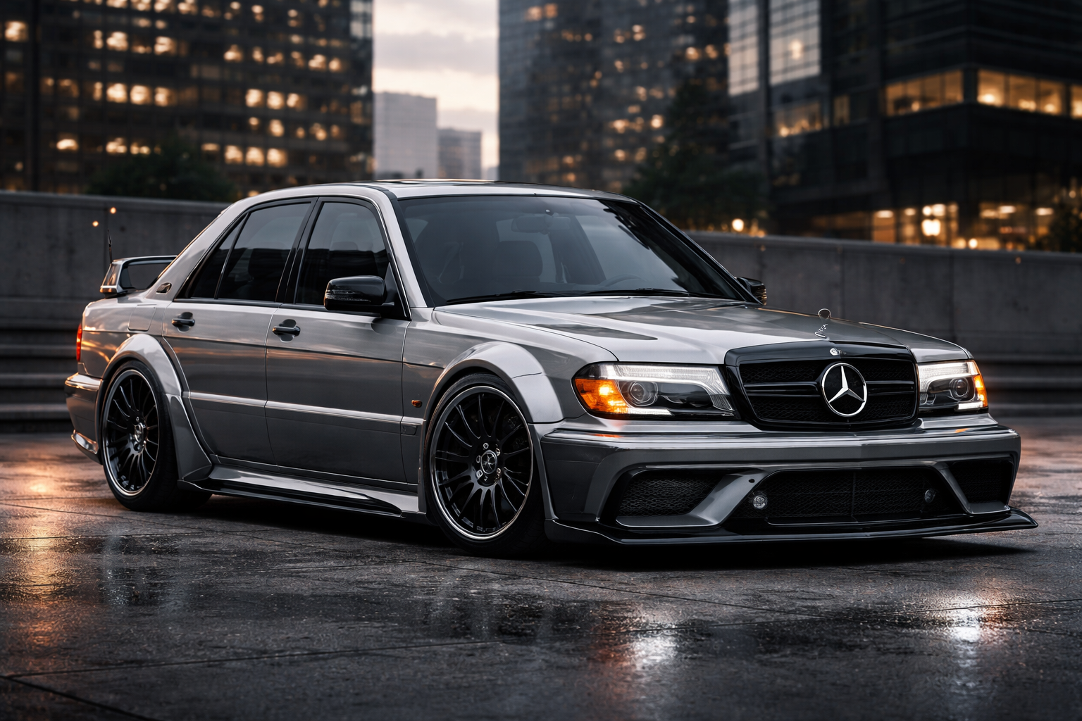 Une 190E au goût du jour…