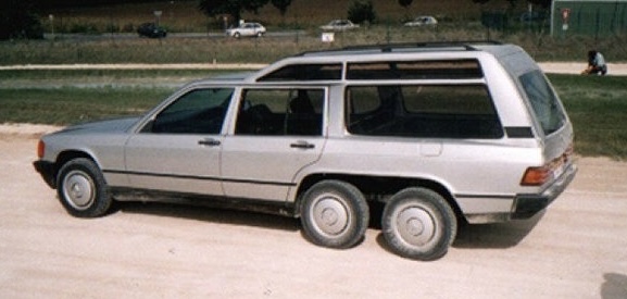 Un projet méga XXL, sur une base W124