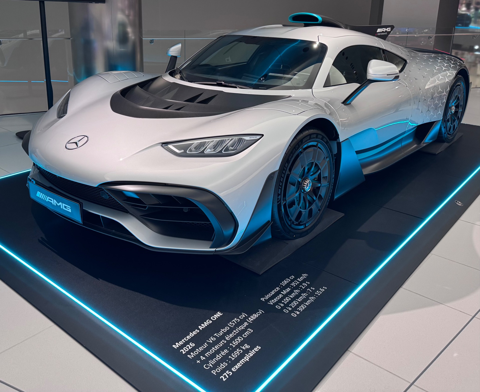 Magnifique Amg One au musée du Prince de Monaco