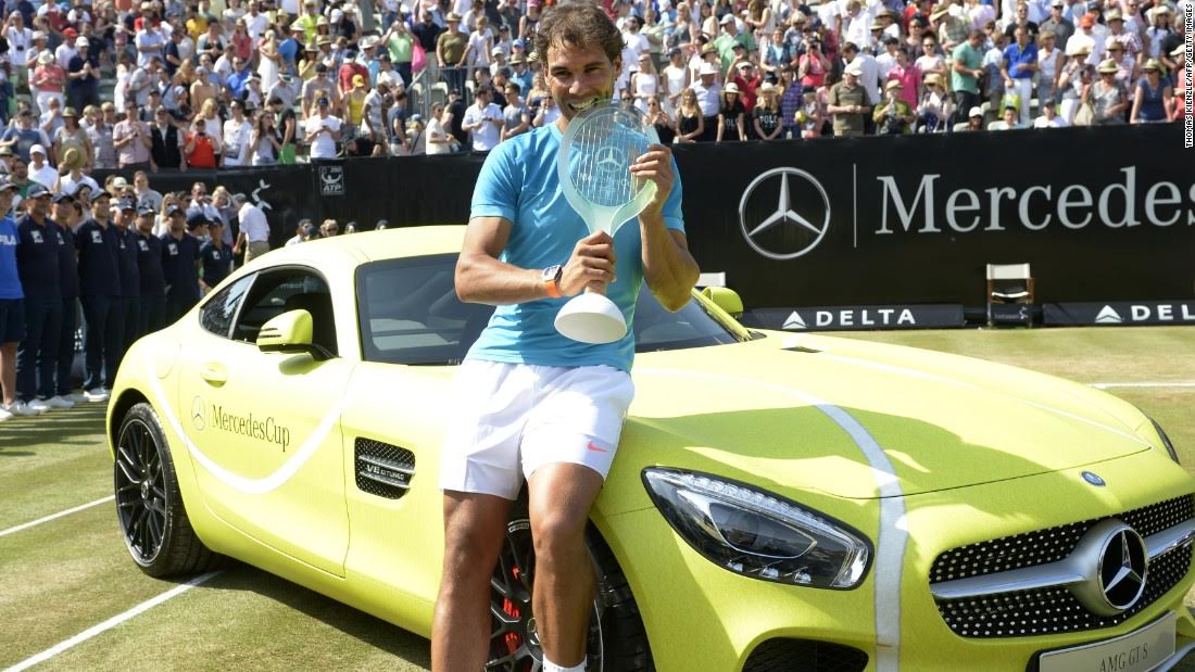 Une Amg GTs au coloris « Balle de tennis » !