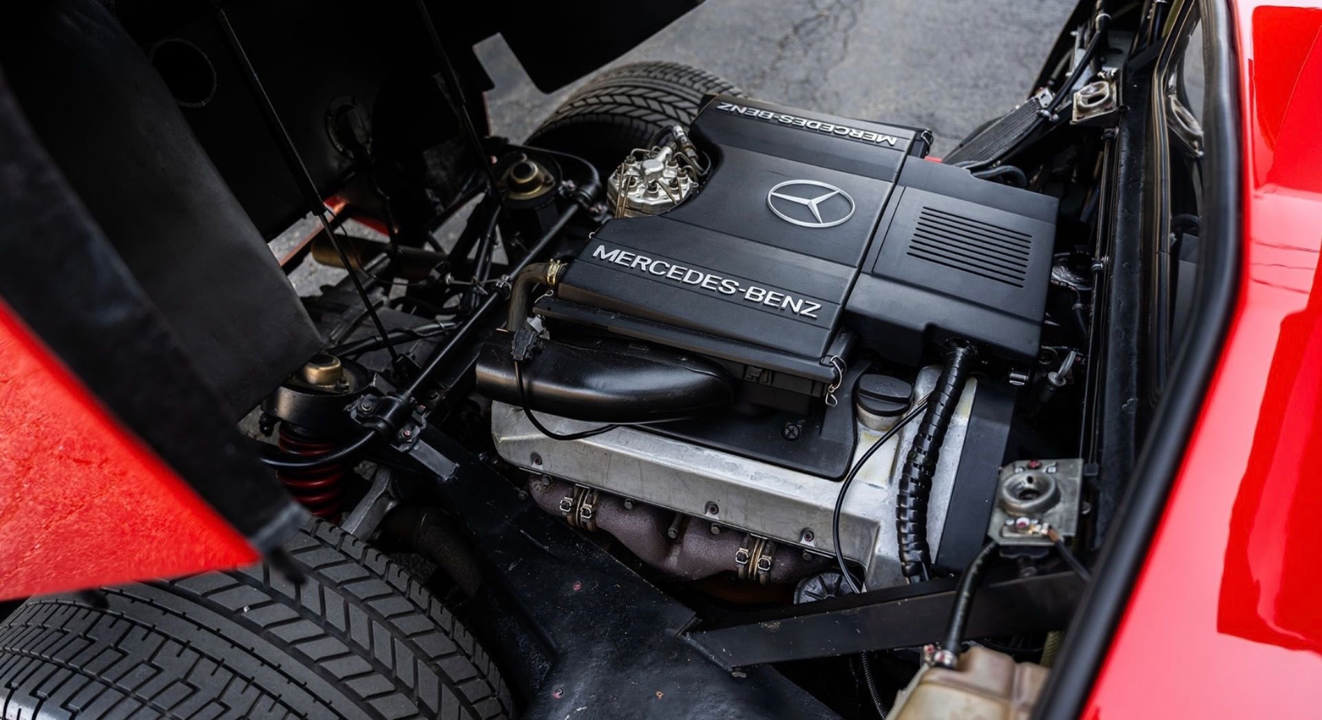 LE fameux V8 Mercedes qui permettra tellement d’exploits !